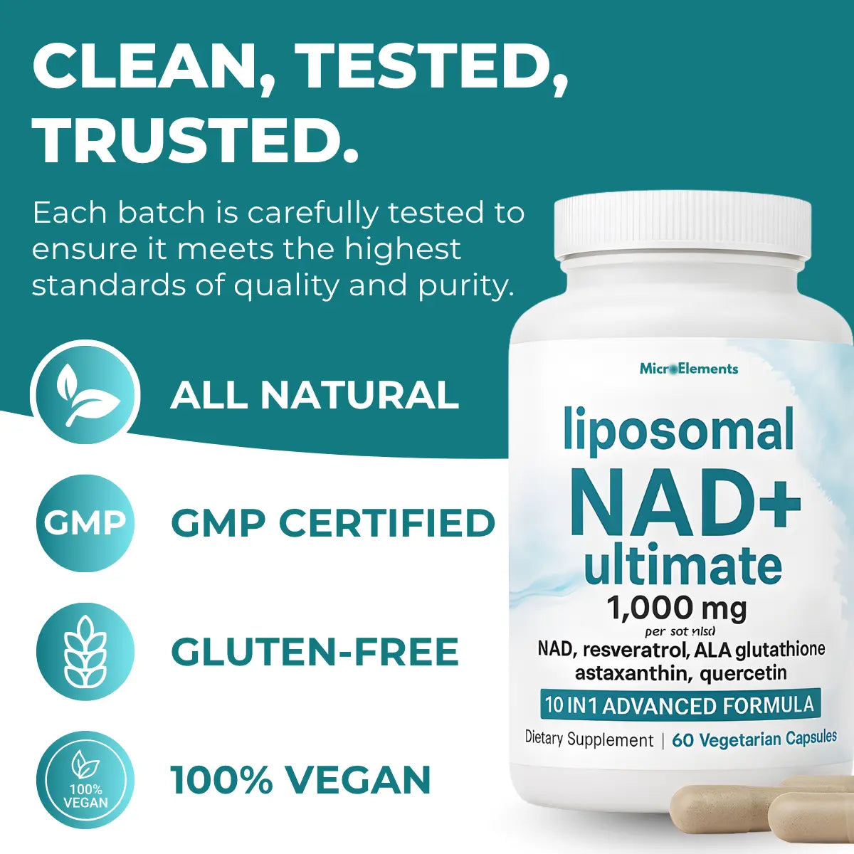 Liposomal NAD+