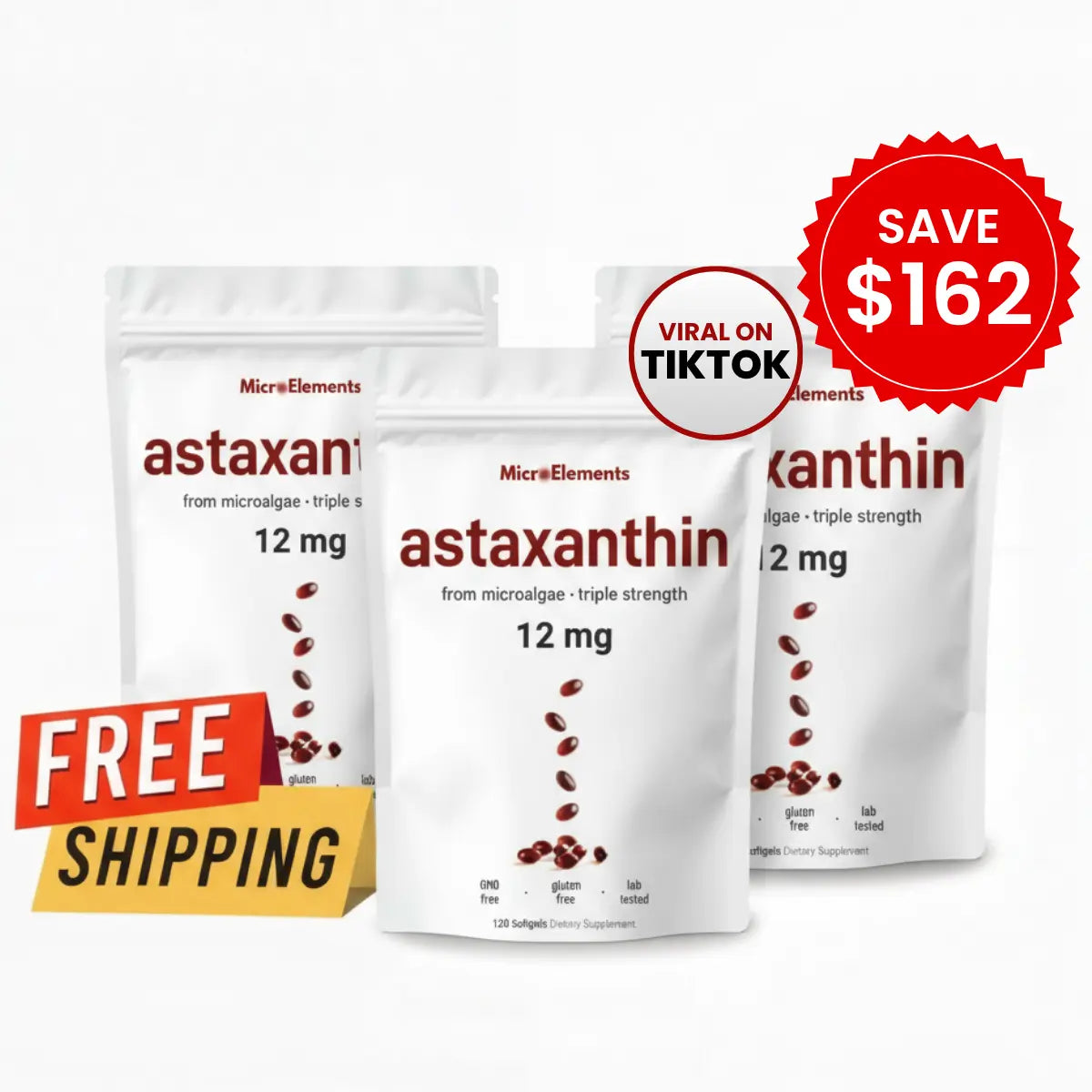 3 Packs Gift (One-Time-Offer) (ASTAXANTHIN)
