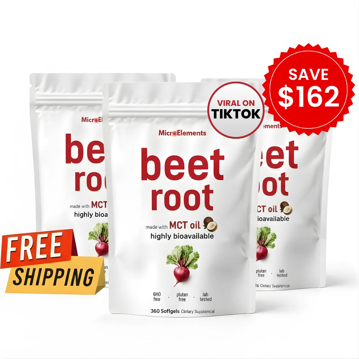3 Packs Gift (One-Time-Offer) (Beet Root)