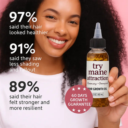 3-in-1 Rosemary + Batana + Fenugreek Hair Growth Oil™