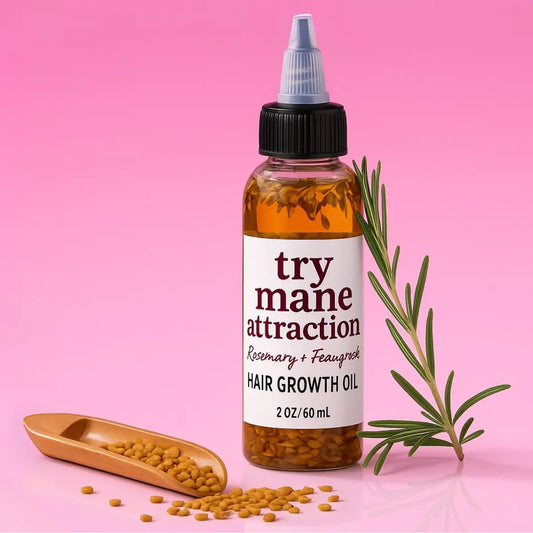 3-in-1 Rosemary + Batana + Fenugreek Hair Growth Oil™